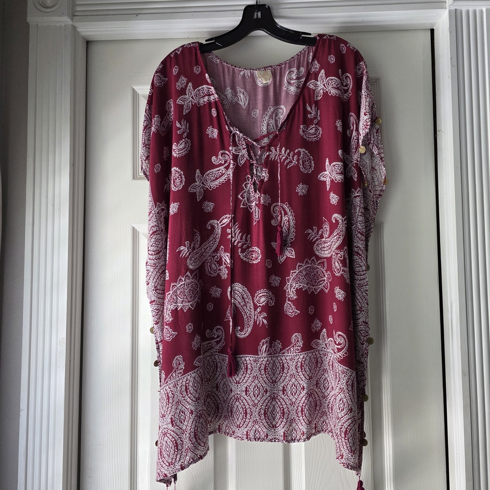 Surf Gypsy Paisley Coverup